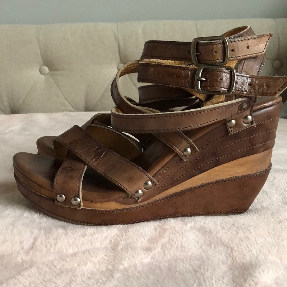 Bedstu cobbler series wedges gently worn